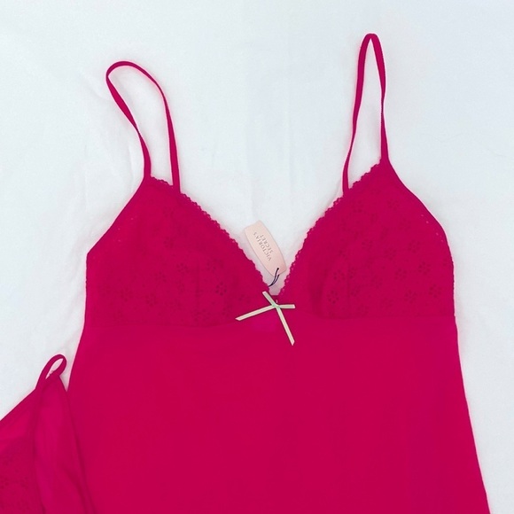 NWT Victoria’s Secret Angels Babydoll Chemise and Panty Set, Medium - Picture 8 of 13